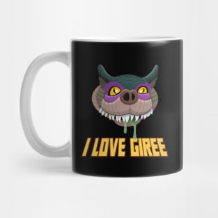 I Love Giree - No Heart - Yellow Mug